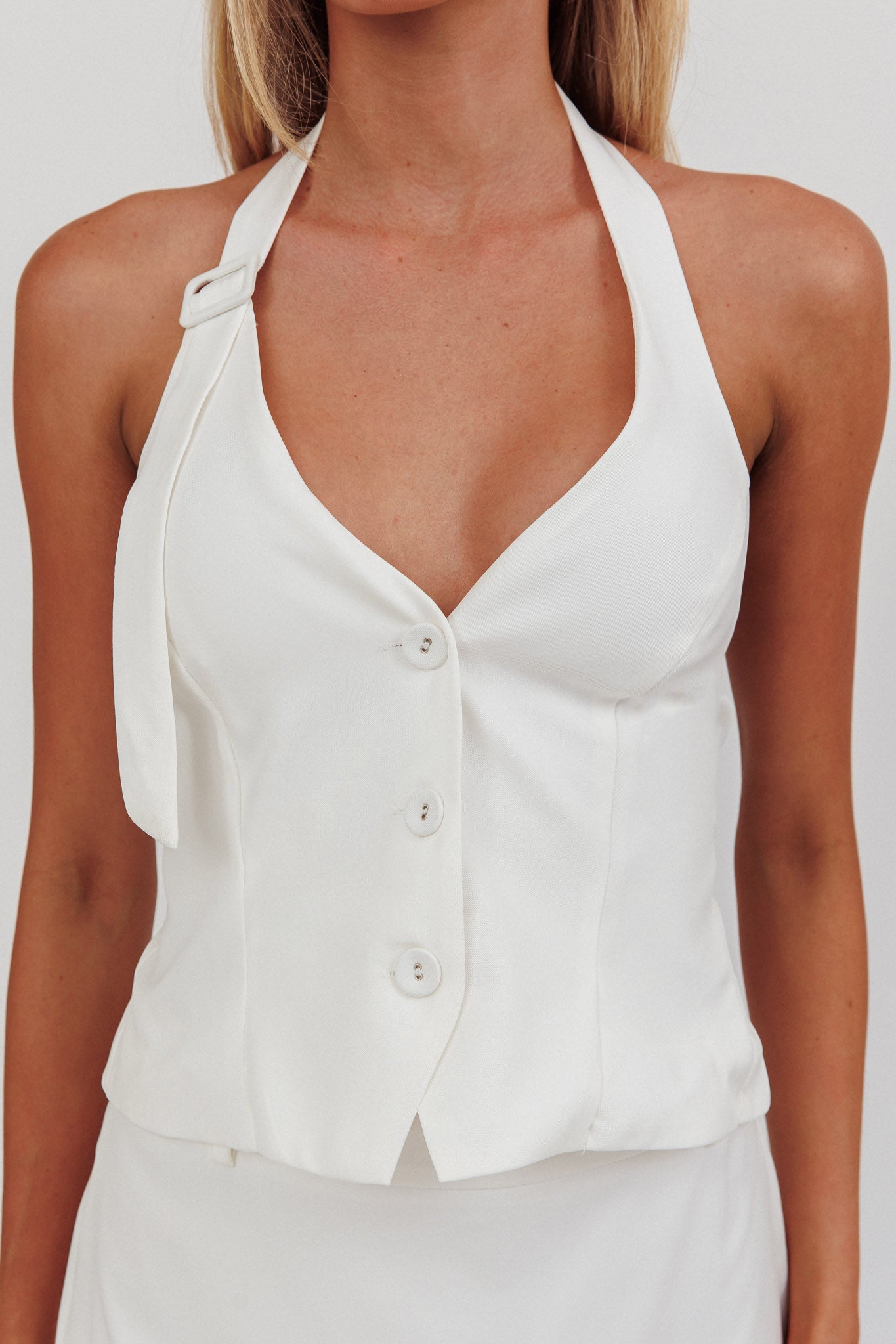 Ivory Drip Top