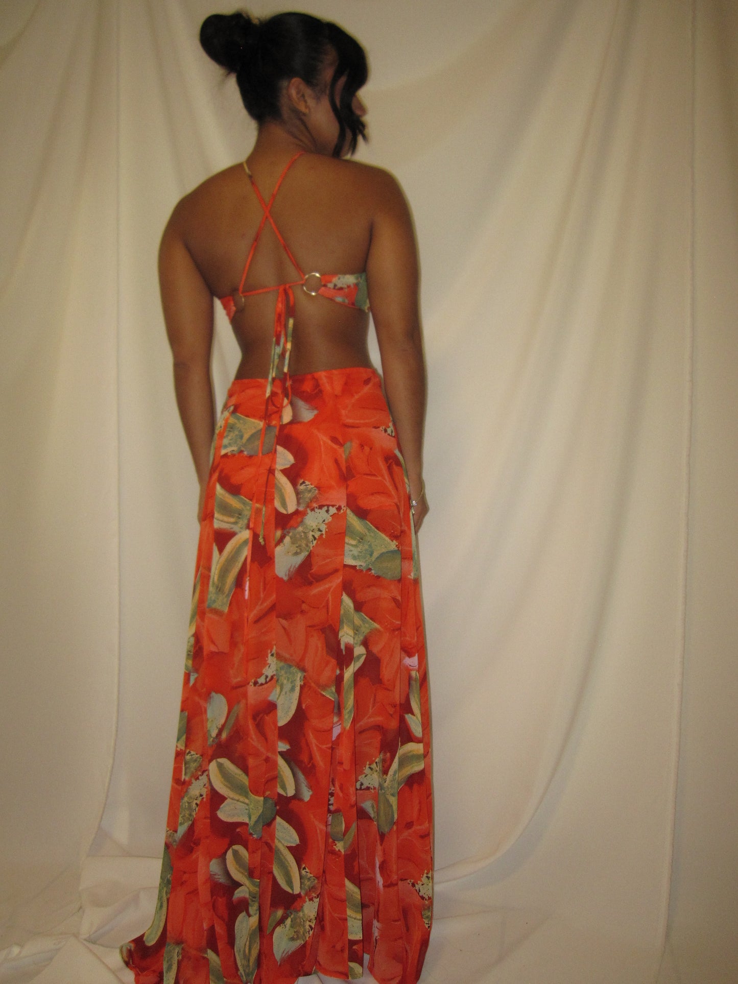 Tropical Flame Dress