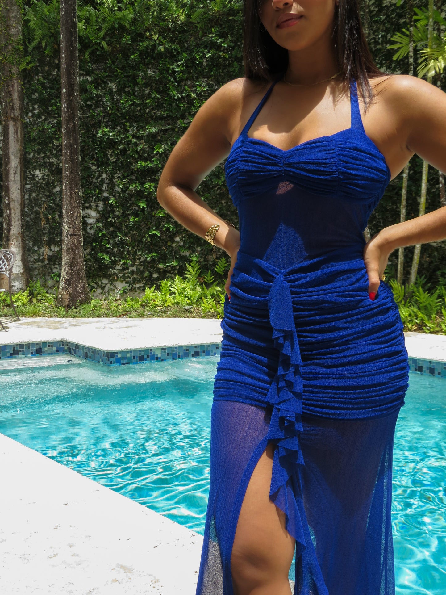Electric Royal Dress