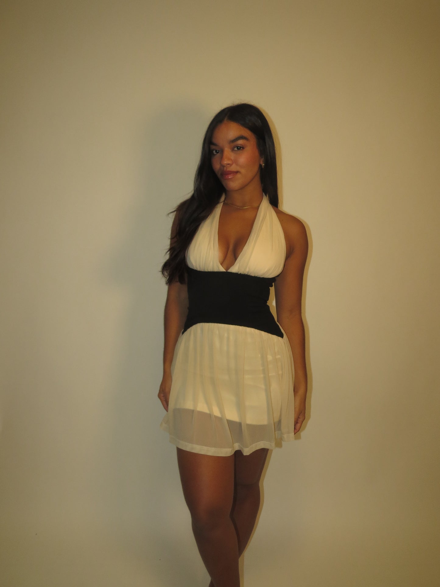 Two tone temptation dress