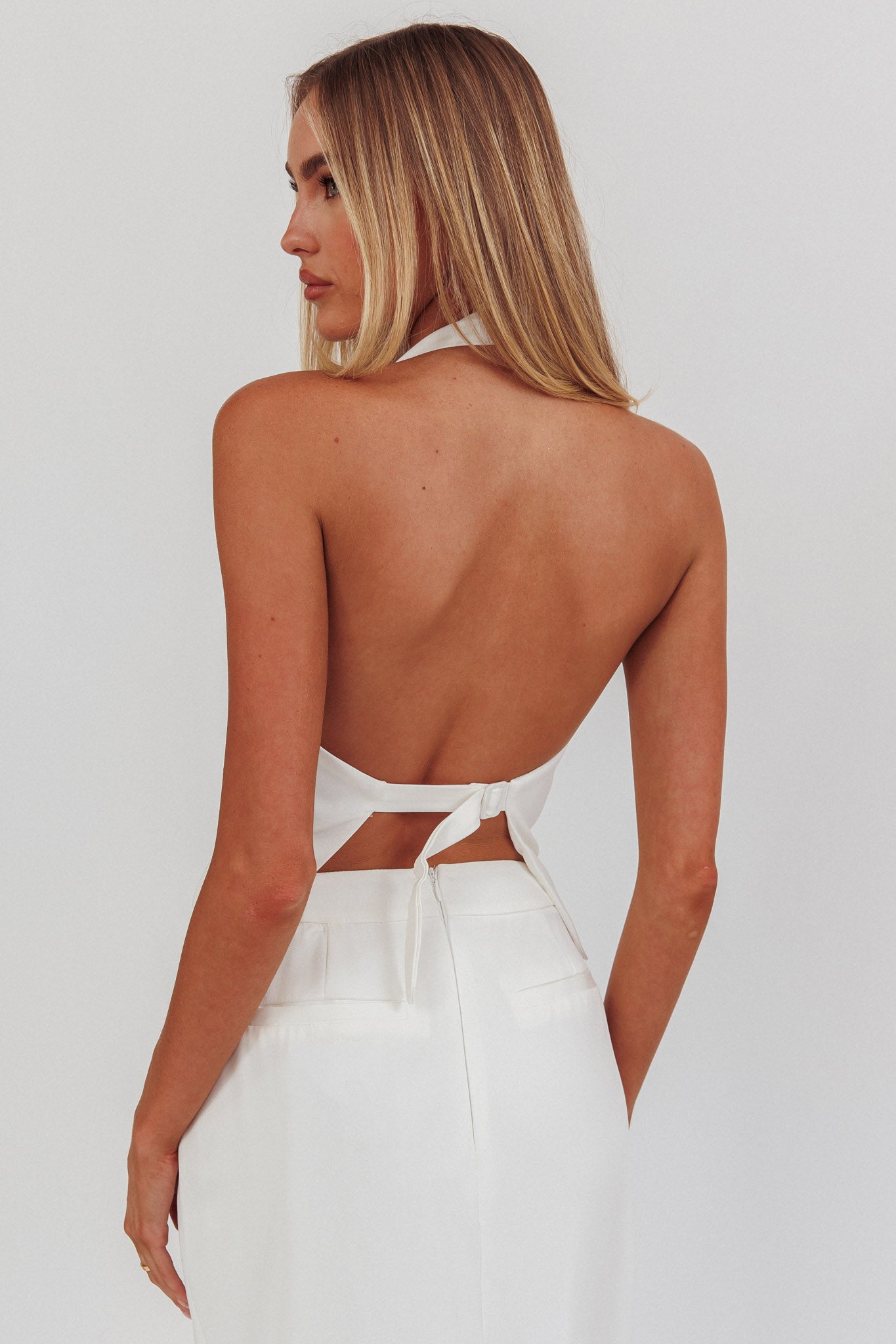 Ivory Drip Top