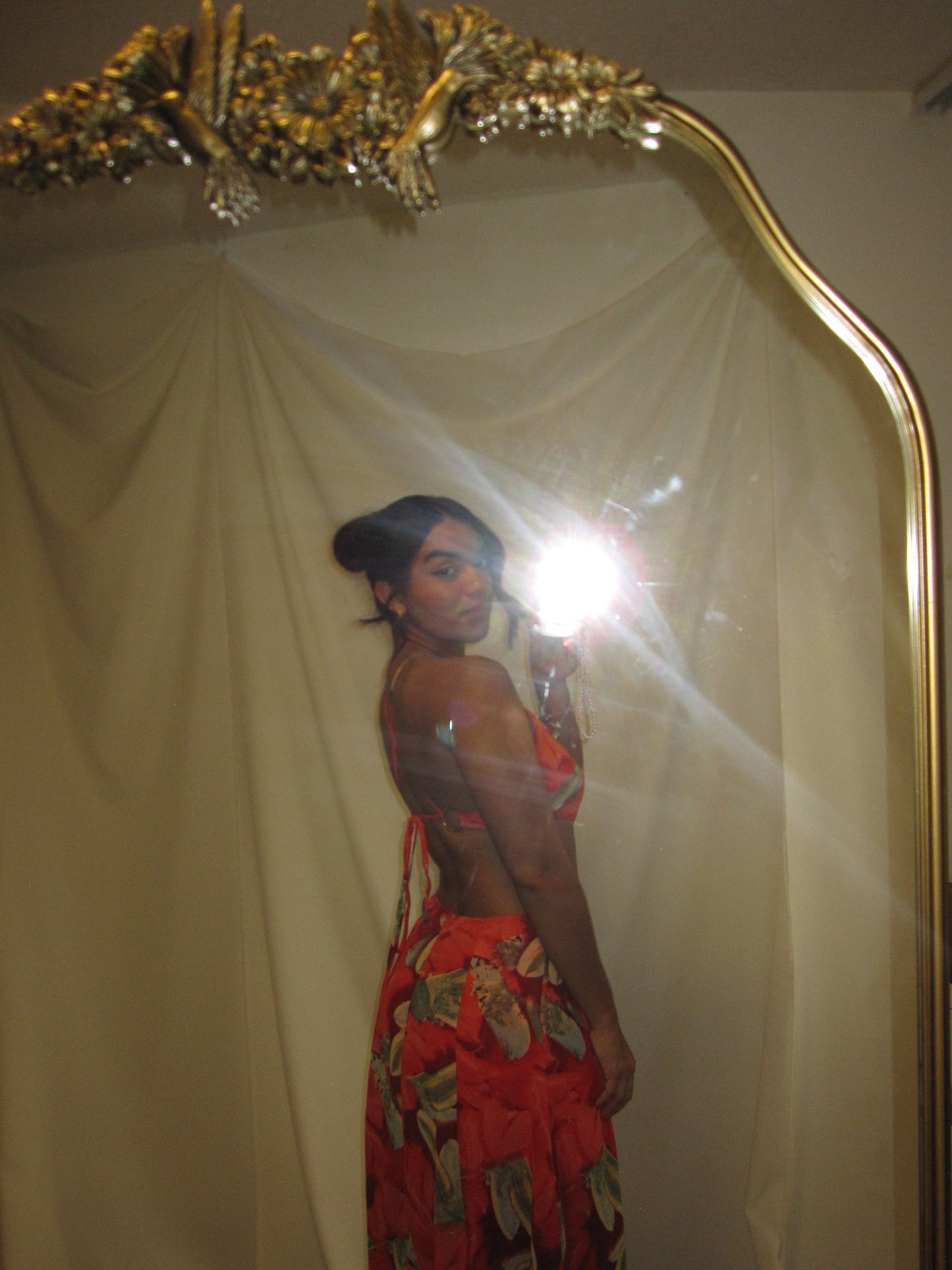 Tropical Flame Dress