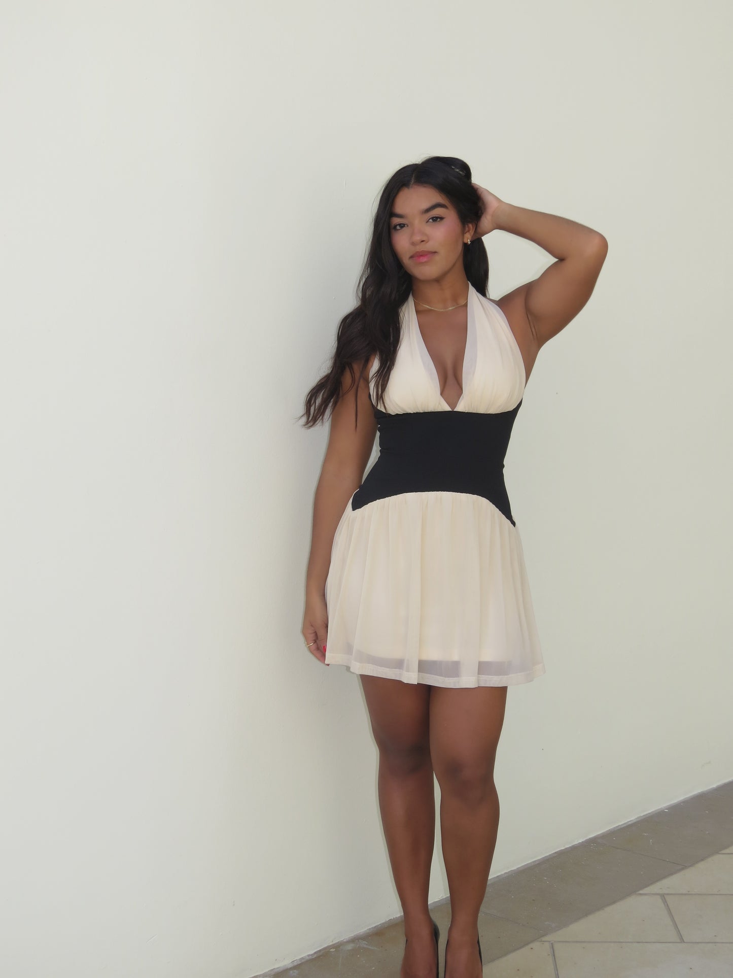 Two tone temptation dress