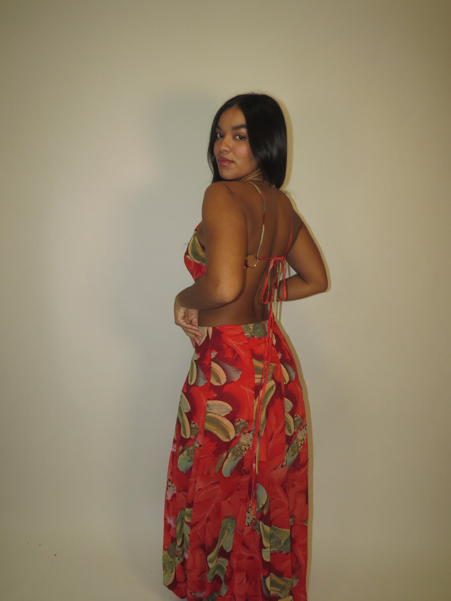 Tropical Flame Dress