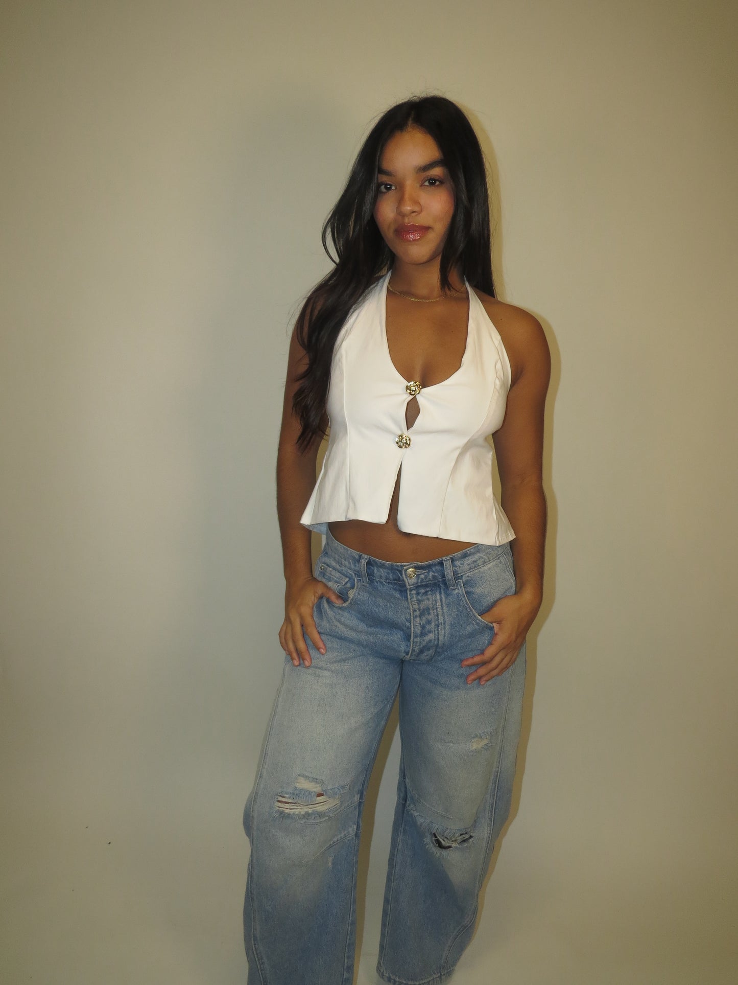 Blanca Flor Top